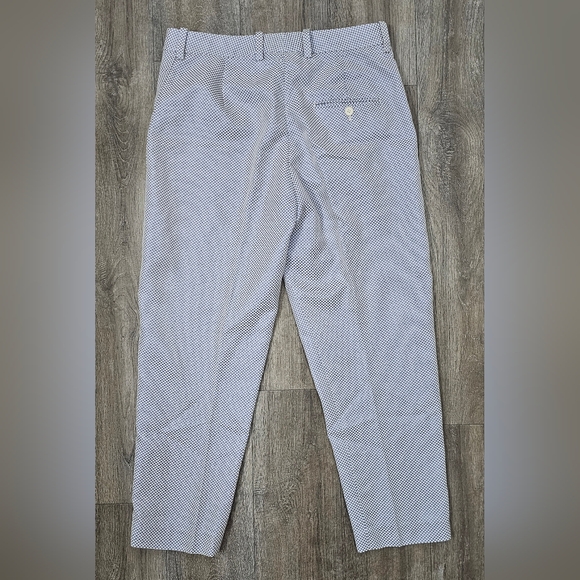 3.1 Phillip Lim Blue and White Checkered Pants- Size 4 - Picture 3 of 4
